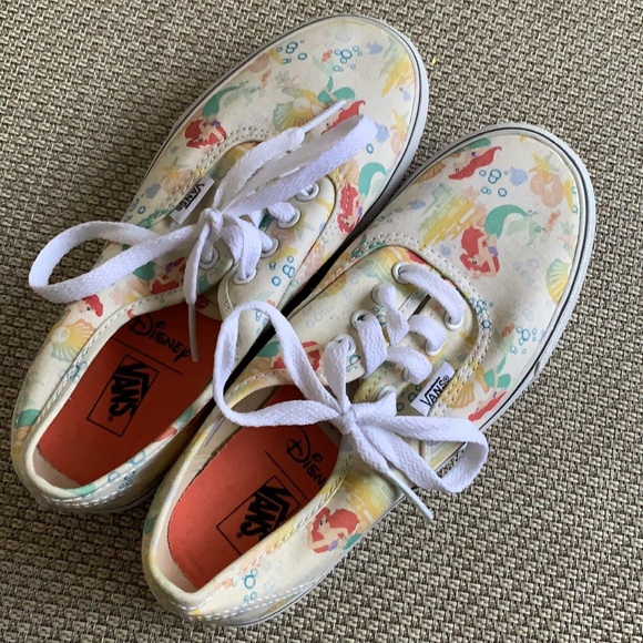 Vans off the Wall youth 2.5 Little Mermaid sneaker brand NIB - Picture 5 of 5